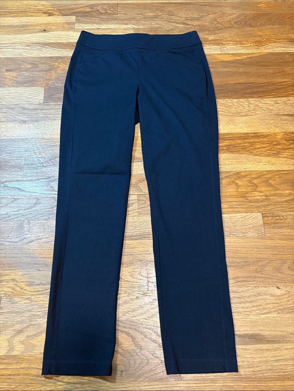 Chico's Navy Traveler Collection Ankle Pants